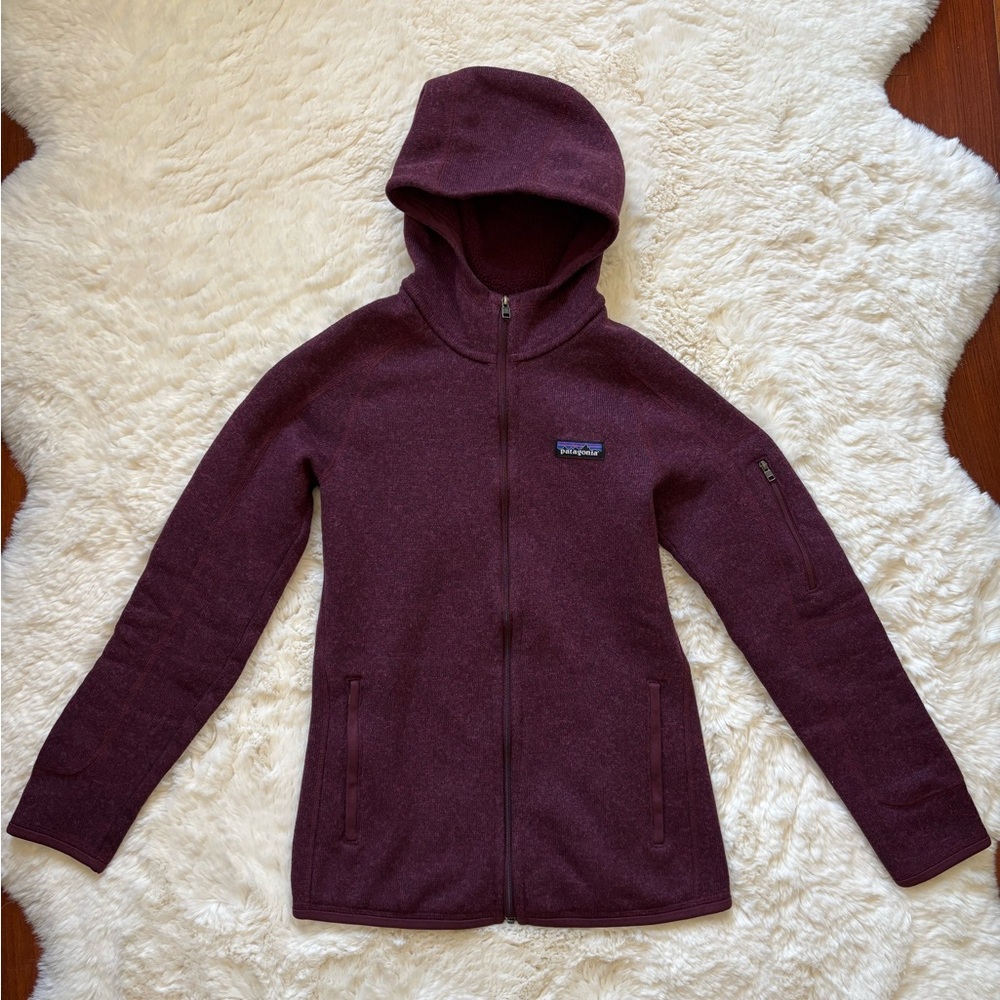Patagonia Better Sweater Fleece Full-Zip Hoodie Women's, Dark Currant, XS